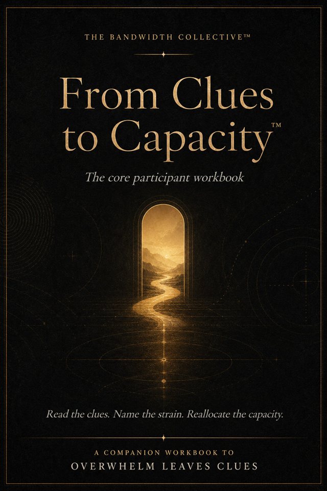 From Clues to Capacity™ Core Participant Workbook